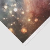 Magisch landschapsmeisje met paardenontkoppeling tissuepapier (Detail)