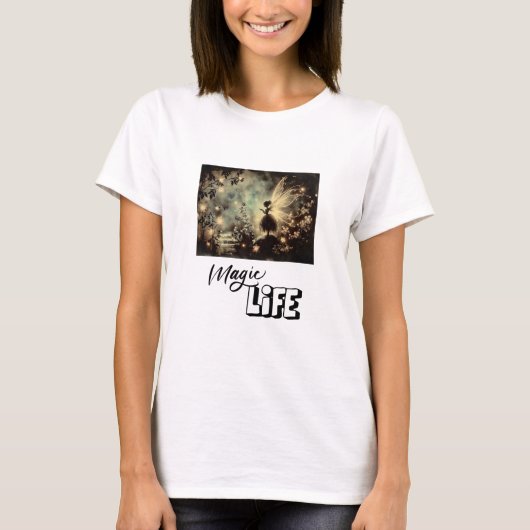 magisch leven t-shirt (Voorkant)