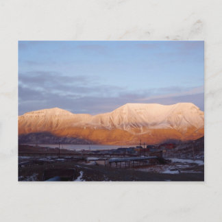 magisch licht van de natuur briefkaart