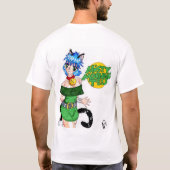 Magisch meisje t-shirt (Achterkant)