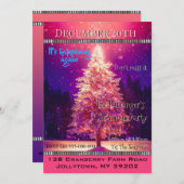 Magisch moment Droomlike Kerstfeest Kaart (Voorkant / Achterkant)