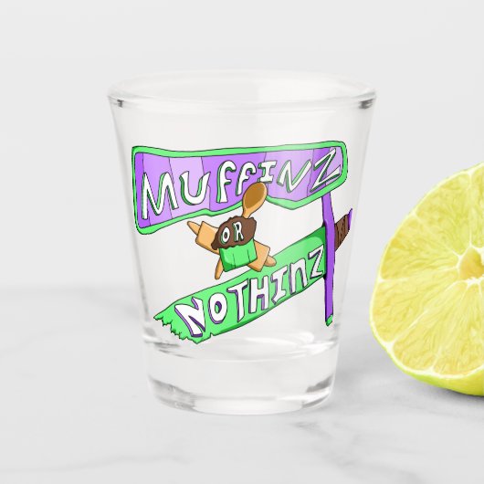 magisch muffinz-glas shot glas (Voorkant)