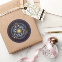 Magisch mystisch friet patroon