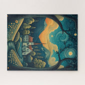 Magisch Noords stadhuis Legpuzzel (Horizontaal)