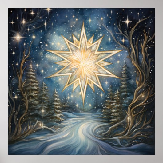 Magisch North Star Poster (Voorkant)