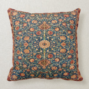 Magisch Oriental Rug Pattern in Blue and Red Kussen