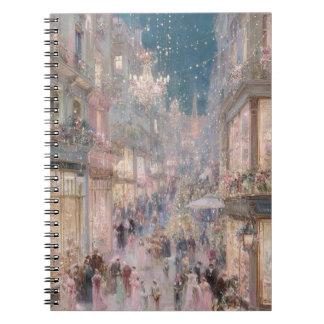 magisch pastel Victoriaans schilder notitieboek
