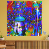 Magisch Pet Canvas Afdruk (Insitu (Woonkamer))