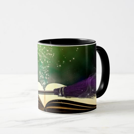 Magisch Pet & Magische Spell Book Whimsical Hallow Mok (Voorkant rechts)