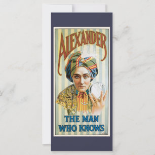 Magisch Poster, Alexander, het Man dat het kent