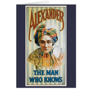 Magisch Poster, Alexander, het Man dat het kent