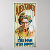 Magisch Poster, Alexander, het Man dat het kent Poster (Voorkant)