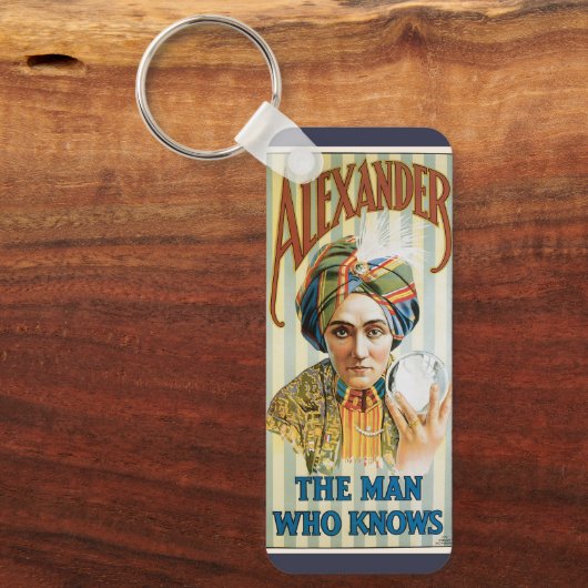 Magisch Poster, Alexander, het Man dat het kent Sleutelhanger (Voorkant)