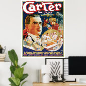  Magisch Poster, Magiciër Carter de Grote Poster (Thuiskantoor)