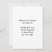  Magisch Poster, Magiciër Harry Houdini Kaart (Achterkant)