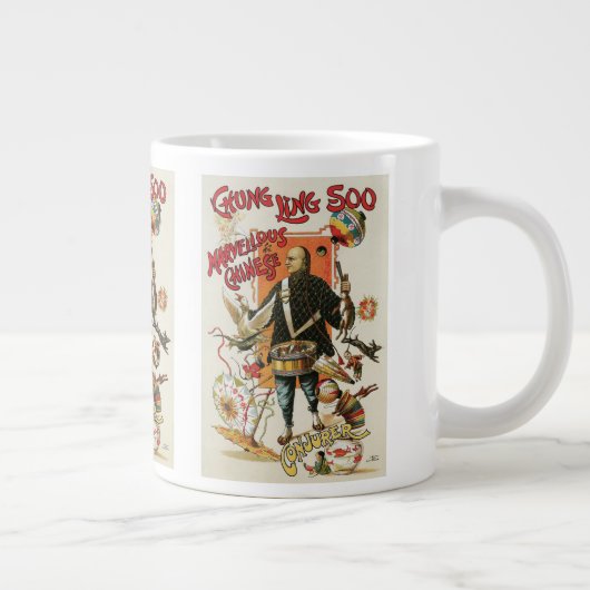 Magisch Poster, Magicisch Chung Ling Soo Jumbo Beker (Rechts)