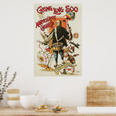  Magisch Poster, Magicisch Chung Ling Soo Poster (Keuken)