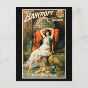 Magisch Poster, Magicisch Frederick Bancroft Briefkaart