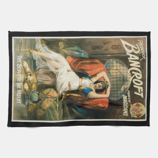  Magisch Poster, Magicisch Frederick Bancroft Theedoek (Horizontaal)