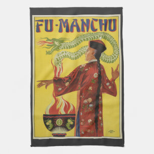 Magisch Poster, Magicisch Fu-Manchu Theedoek