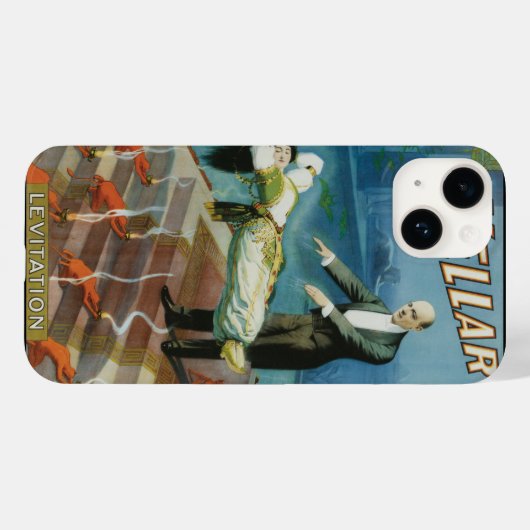  Magisch Poster, magiër Harry Kellar Case-Mate iPhone Case (Achterkant (horizontaal))