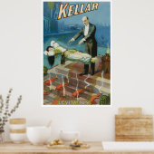 Magisch Poster, magiër Harry Kellar Poster (Keuken)