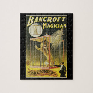Magisch Poster, Magische Bancroft en Lion Legpuzzel