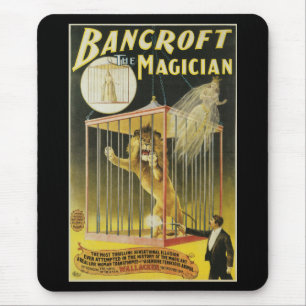 Magisch Poster, Magische Bancroft en Lion Muismat