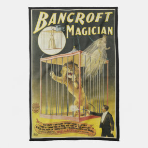  Magisch Poster, Magische Bancroft en Lion Theedoek