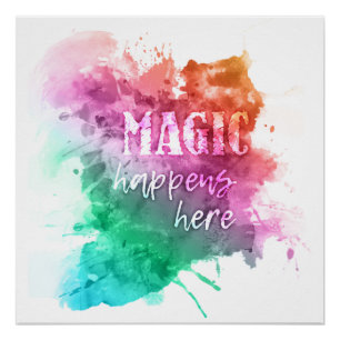 "Magisch" poster Perfect Poster
