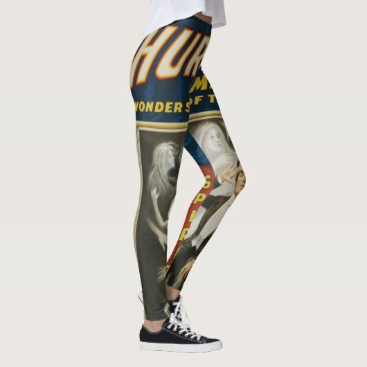  Magisch Poster, Thurston, de Grote Magicus Leggings (Rechts)