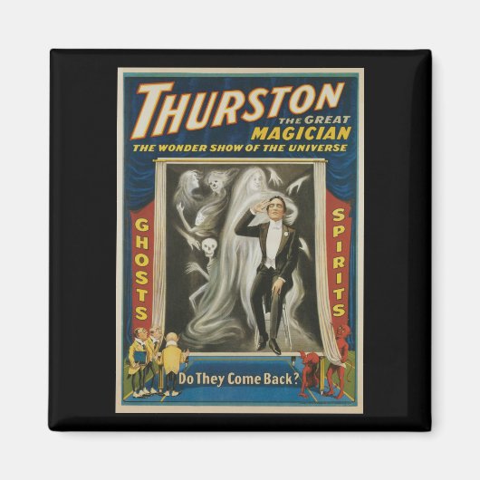  Magisch Poster, Thurston, de Grote Magicus Magneet (Voorkant)