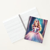 Magisch Princess Spiral Notebook – Betoverde Fee Notitieboek (Binnen)