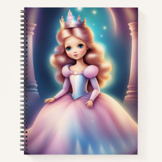 Magisch Princess Spiral Notebook – Betoverde Fee Notitieboek