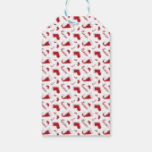 Magisch rendiervoer cadeaulabel (Achterkant)