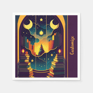 Magisch rijk van boeken 2 servet