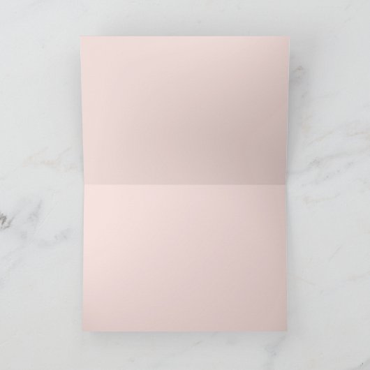 Magisch roze Kasteel Koninkrijk Verjaardag Bedankkaart (Binnen)