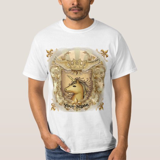 Magisch Schild Eenhoorn T-shirt (Voorkant)