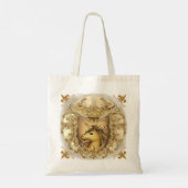 Magisch Schild Eenhoorn Tote Bag (Achterkant)