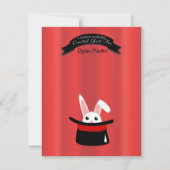 Magisch Show Kaart (Achterkant)