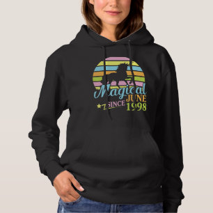 Magisch sinds juni 1998 Happy Birthday Eenhoorn 24 Hoodie