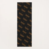 Magisch sprookje Fantasy Dragonfly Yogamat (Achterkant)