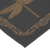 Magisch sprookje Fantasy Steampunk Dragonfly Medium Tafelloper (Hoek)