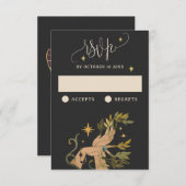 Magisch Sprookje RSVP Kaartje (Voorkant / Achterkant)