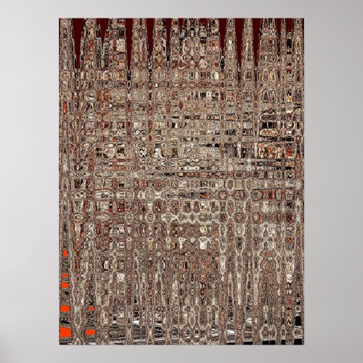 Magisch tapijt poster (Voorkant)