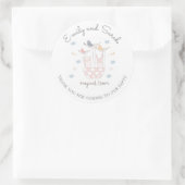 Magisch team | Twins Birthday Sticker (Tas)