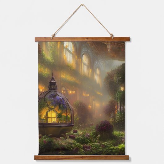 Magisch trium hangend wandkleed (Voorkant)