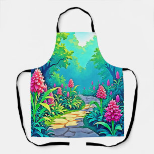 Magisch tuinpad ontwerp schort