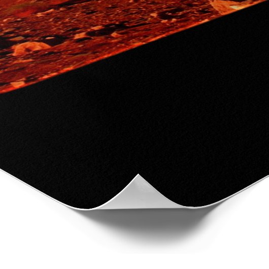 magisch Uluru Poster (Hoek)