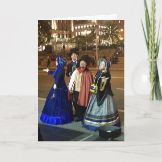 MAGISCH VAN KERSTMIS FEESTDAGEN KAART (Voorkant)